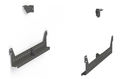 Комплект для установки монтажной платы в каркас глубиной 800 AleSta EKF AleSta-AMPF800 Комплект для установки монтажной платы в каркас глубиной 800 AleSta EKF AleSta-AMPF800