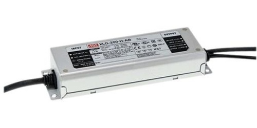 Источник питания AC-DC, 200Вт, стабилизатор тока, IP67, вход 90…305В AC, 47…63Гц, ККМ, выход 700…1050мА/142…285В (режим пост. мощности), изоляция 3750В AC, в кожухе 199х63х35.5мм, -40…+90С (корпус), встр. потенциометр | код XLG-200-L-A | Me