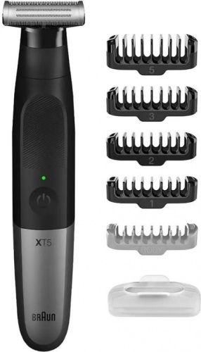 Триммер Braun XT XT5100 черный/серый (насадок в компл:5шт) | код 1910746 | Braun