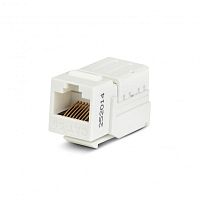 Вставка KJNE-8P8C-C5e-90-WH Keystone Jack RJ45(8P8C) кат. 5e 110 IDC зад. с помощью NE-TOOL бел. | код 46653 | Hyperline