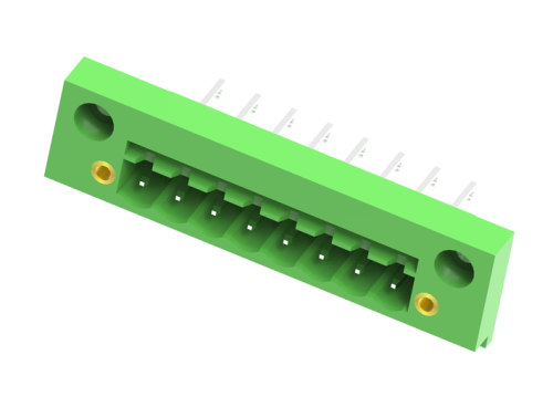 MC-PE5.08V21-F Разъём штекерный MC, шаг 5.08мм,21 конт., фланц.,зел., шт | код MC-PE5.08V21-F | SUPU