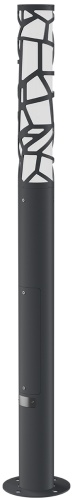 Светильник L-park PILLAR 1,2/30/С/840/03/PKII-71/220AC IP66 VP RAL9005 Муар LEDEL | код PP30-3412-3115-18534 | IEK