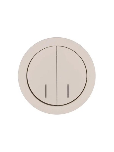 Выключатель 2-кл. СП OSEN 10А IP20 с подсветкой механизм сл. кость LEZARD 743-9088-112 фото 4 Выключатель 2-кл. СП OSEN 10А IP20 с подсветкой механизм сл. кость LEZARD 743-9088-112 фото 4