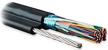 Hyperline FUTP10-C3-S24-SW-OUT-PE-BK Кабель витая пара. экранированная F/UTP. категория 3. 10 пар (24 AWG). одножильный (solid). экран - фольга. с металлическим тросом. внешний. PE. –40 C - +60 C. черный | код 47397 | Hyperline