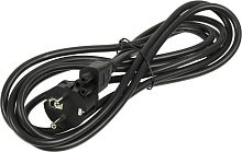 Кабель Ningbo IEC C5 (3-pin) Евровилка 1.8м (NCABLE) черный | код 841468 | NINGBO