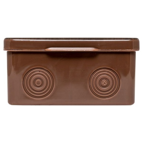 Коробка распаячная КМР-030-034 пылевлагозащищенная без мембранных вводов (100х100х55) тёмное дерево PROxima | код plc-kmr-030-034-t | EKF фото 4 Коробка распаячная КМР-030-034 пылевлагозащищенная без мембранных вводов (100х100х55) тёмное дерево PROxima | код plc-kmr-030-034-t | EKF фото 4