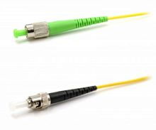 Патч-корд оптический LANMASTER, LSZH, симплексный, ST/APC-FC/UPC, SM OS2, 10.0 м | код LAN-ST-FC/SAU-10.0 | LANMASTER