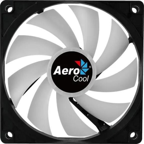 Вентилятор для корпуса Aerocool Frost 12 RGB 120х120x25 черный 4-pin 28дБ (FROST 12 PWM FRGB 4P) Ret | код 1170440 | AEROCOOL