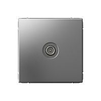 ARTGALLERY TV РОЗЕТКА проходная 4DB, механизм, СТАЛЬ | код GAL000992 | Systeme Electric
