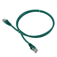 Патч-корд LANMASTER LSZH UTP кат.6, 7.0 м, зеленый | код LAN-PC45/U6-7.0-GN | LANMASTER