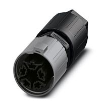 Разъем QPD P 4PE6,0 9-14 BK | код 1410386 | PHOENIX CONTACT