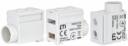 Вводная клемма EFB-50 (50mm2, 160A, 1000V AC/DC) | код 002921278 | ETI