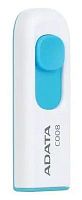 Флеш Диск A-Data 32GB Classic C008 AC008-32G-RWE USB2.0 белый/синий | код 662827 | A-DATA