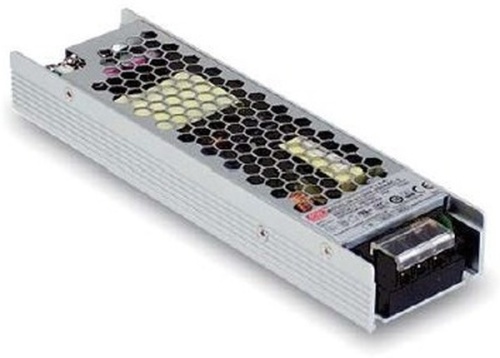 Источник питания AC-DC, 201.6Вт, вход 90…264В AC, 47…63Гц, выход 55В/3.6A, ККМ, рег. вых 45…58В, изоляция 3750В AC, в кожухе 194х55х26мм, -30…+70С, резерв питания | код UHP-200R-55 | MeanWell