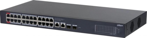 Коммутатор Dahua DH-CS4228-24GT-375 2xКомбо(1000BASE-T/SFP) управляемый | код 2030655 | Dahua