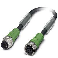 Кабель для датчика / исполнительного элемента SAC-8P-M12MS/ 0,6-PUR/M12FS | код 1522684 | PHOENIX CONTACT