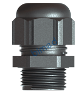 Кабельный ввод Ex M25x1.5 IP68 13-18мм черный полиамид резьба 10мм неопрен BM-X5C, BM-X5C | код BM-X5C | KLEMSAN