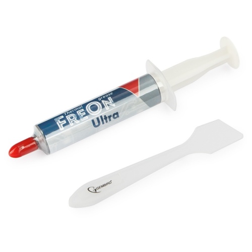 Термопаста Gembird FreOn Ultra GF-21-5 для радиаторов, 5 г, шприц | код GF-21-5 | Gembird