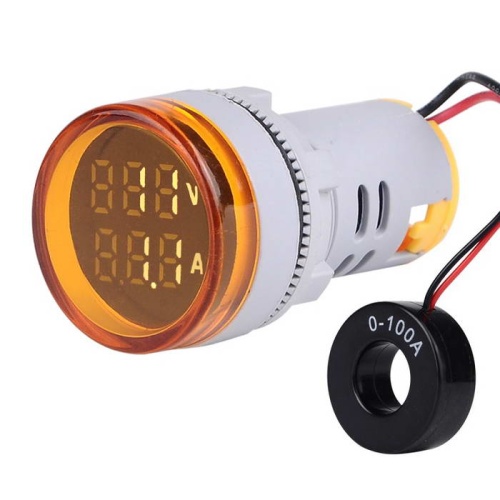 Цифровой LED вольтамперметр переменного тока RUICHI DMS-232 | код 110523 | Ruichi