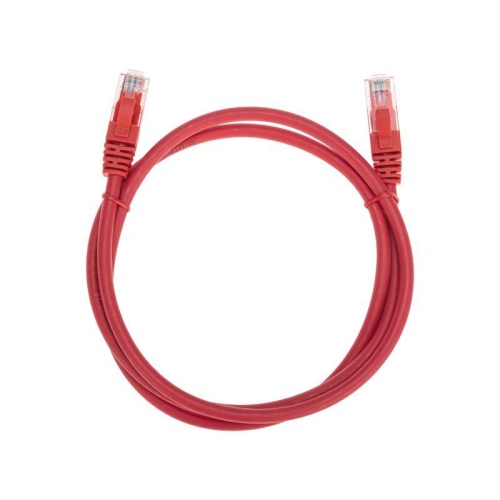 Патч-корд U/UTP CAT 6 RJ45-RJ45 26AWG LSZH красн. 1м | код 02-0293-1 | Rexant