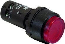 Кнопка с подсветкой CP4-11R-01 красная 24В AC/DC с выступающей клавишей с фиксацией 1НЗ CP4-11R-01 | код 1SFA619103R1141 | ABB