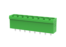 MC-PA5.0V03 Разъем штекерный MC, шаг 5,0мм, 3 конт., вертик., зел., шт | код MC-PA5.0V03| SUPU