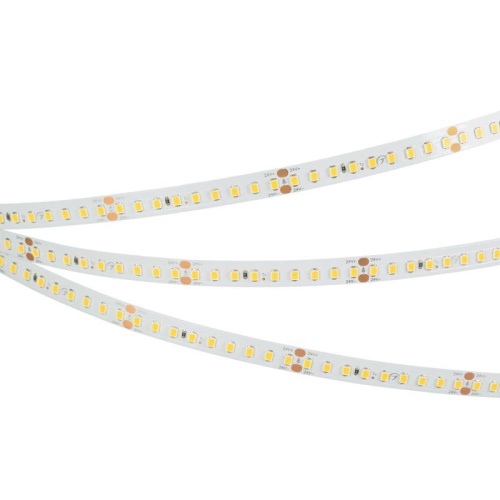 Лента светодиодная RT-A144-10mm 24V Day 4000К 7.7Вт/м IP20 2835 высок. эффект. 200лм/Вт (уп.5м) Arlight 036208