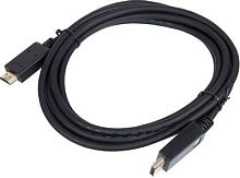 Кабель 1.2v ver2.0 DisplayPort (m) HDMI (m) 3м черный | код 1147303 | NONAME