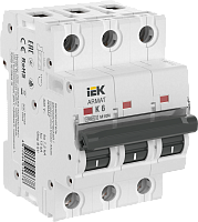 ARMAT Авт. выкл. M10N 3P K 6А IEK | код AR-M10N-3-K006 | IEK