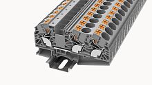 DS16-TW-01P-15-00Z(H), Клемма PUSH-IN, 16 мм.кв., 3C, оранжевый, шт | код 11040000975 | DEGSON