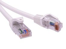 Патч-корд неэкранированный CAT5E U/UTP 4х2 LSZH белый 0.5м | код RN5EUU4505WH | DKC