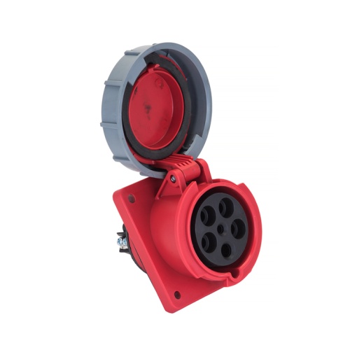 Розетка стационарная внутренняя угловая 4152 3Р+РЕ+N 16А 380В IP67 PROxima | код ps-4152-16-380 | EKF Розетка стационарная внутренняя угловая 4152 3Р+РЕ+N 16А 380В IP67 PROxima | код ps-4152-16-380 | EKF