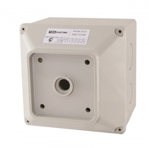 Бокс БЗ-Б-IP54 для КПУ 40А (1-3 сл), 63А (1-2 сл) TDM | код SQ0715-0072 | TDM
