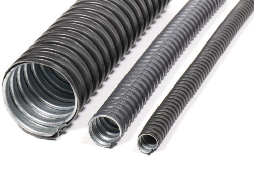 Металлорукав в ПВХ изоляции МРПИ НГ LS 32 d32мм без протяжки черн. (уп.20м) ГОФРОМАТИК zeta44108 Металлорукав в ПВХ изоляции МРПИ НГ LS 32 d32мм без протяжки черн. (уп.20м) ГОФРОМАТИК zeta44108