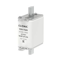 Предохранитель YON ножевого типа FG00 63А 400V характеристика aR | код 1FG00-0063-400V-AR | DKC
