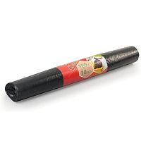 Мешки для мусора 120 л, черные, в рулоне 10 шт., ПВД, 25 мкм, 68х102 см, ЭКОНОМ, КОНЦЕПЦИЯ БЫТА EcoClean , 2630 | код 601754 | КОНЦЕПЦИЯ БЫТА