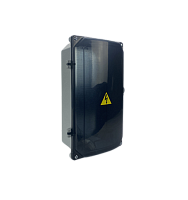 Щит монтажный пластиковый ЩМПпл-3 SOLID 368х200х117 IP55 прозрачная дверь | код KRZMI201 | KRZMI