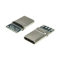 Разъём USB RUICHI USB3.1 TYPE-C 24PM-024, 24 контакта | код 107845 | Ruichi