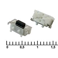 Тактовая кнопка RUICHI IT-1188E, 3.5x7.8x3.5 мм, OFF-(ON), SPST, 50 мА, 12 В, 100 мОм | код 83329 | Ruichi