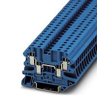 Проходные клеммы UT 4-QUATTRO BU | код 3044584 | PHOENIX CONTACT