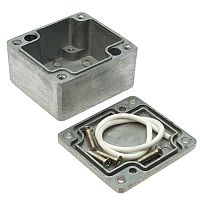 Корпус для РЭА ZTM-ELECTRO Z104, 64x58x35 мм, алюминиевый | код 106363 | ZTM-ELECTRO