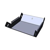 Угол 90 град. вертикальный внутренний 100x100 мм (плоский) EKF | код vi90100100-FL | EKF