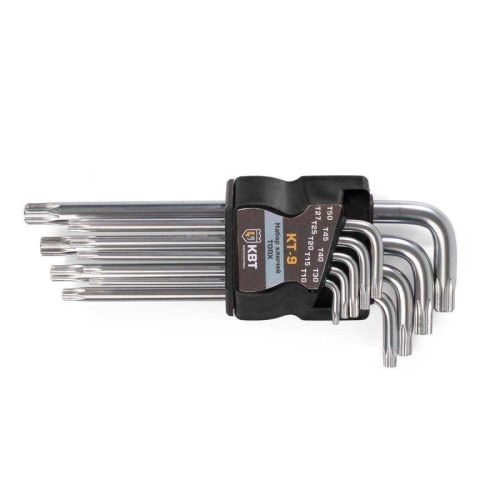 Набор ключей TORX серия KBT-PROFESSIONAL. 9 шт. КТ | код 79202 | КВТ