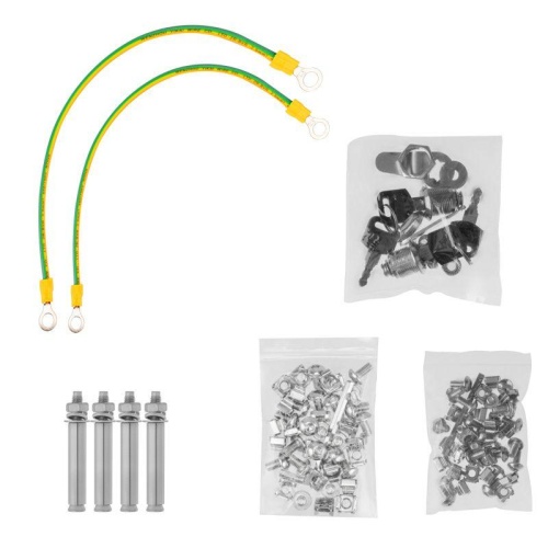 Шкаф настенный 12U 600х600х635мм стеклянная дверь RAL 7035 серый | код 04-1266-111 | REXANT фото 9