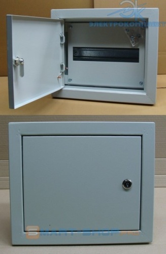 Корпус металлический, встраиваемый, ЩРВк - 12, (ВхШхГ) 280 х 380 х 120 мм, IP31 (1 шт.) Бирос | код 60602 | БИРОС