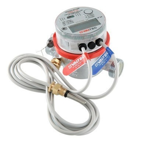 Теплосчетчик кварт. с тахометрическим расходомером, M-BUS и имп. вых. (на обратный тр.) 2,5 м3/час | код. VHM-T-20/2,5-МИ-О | VALTEC