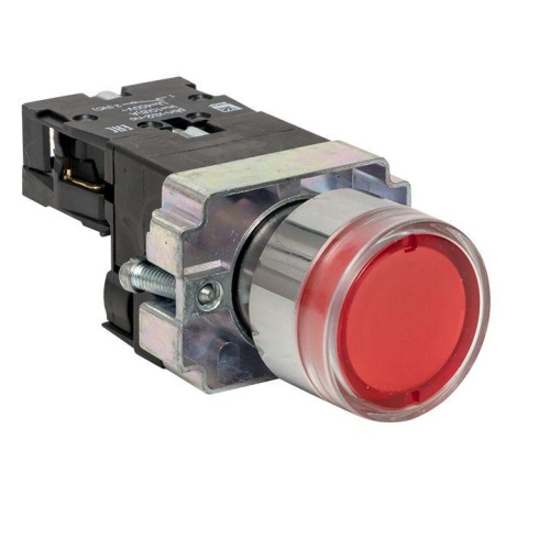 Кнопка BA42 с подстветкой 230В красная NC PROxima | код xb2-bw42-230 | EKF