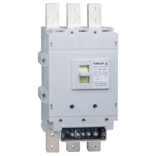 Автоматический выключатель ВА55-41-345110-400А-690AC-УХЛ3 | код 323418 | КЭАЗ Автоматический выключатель ВА55-41-345110-400А-690AC-УХЛ3 | код 323418 | КЭАЗ