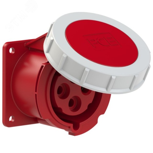 Розетка встраиваемая 32А/440V/3P+E/IP67 контейнерная | код 3242-3v | PCE