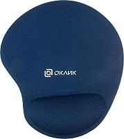 Коврик для мыши Оклик OK-RG0550-BL Мини темно-синий 220x195x20мм | код 1088642 | Oklick